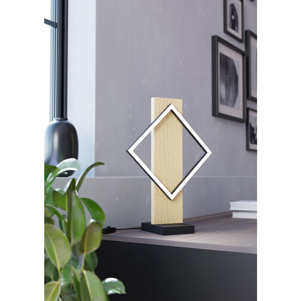 EGLO BOYAL Tischleuchte LED Braun, Schwarz main product photo