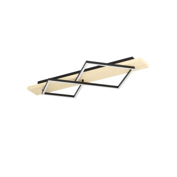 EGLO BOYAL Deckenleuchte LED Braun, Schwarz
