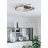 EGLO MEZZOMONTE Deckenleuchte LED Bronze, Schwarz, Fernbedienung