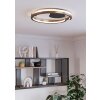 EGLO MEZZOMONTE Deckenleuchte LED Bronze, Schwarz, Fernbedienung