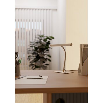 EGLO RICCIONE Tischleuchte LED Nickel-Matt