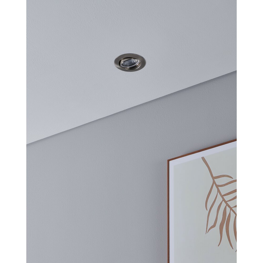 EGLO FAVAZZINA Einbauleuchte LED Nickel-Matt main product photo