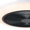 EGLO SAYULITA 1 Leuchte mit Ventilator LED Schwarz, Weiß, Fernbedienung