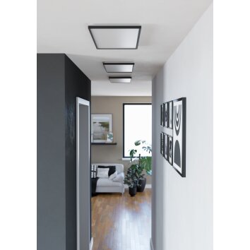 EGLO ROVITO-Z Deckenleuchte LED Schwarz, Farbwechsler