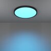 EGLO FUEVA 6-Z Deckenleuchte LED Schwarz, Farbwechsler