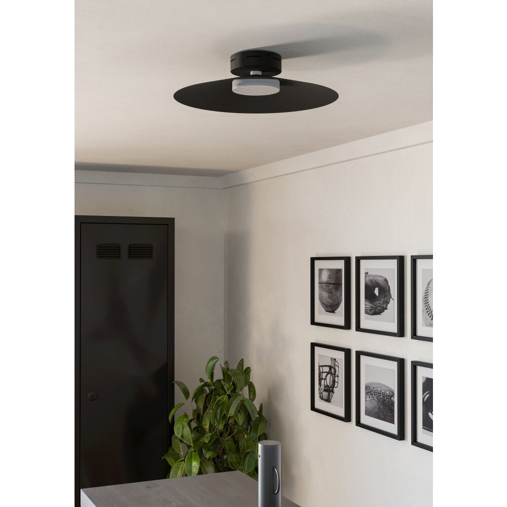 EGLO CONOMAVILLA-Z Deckenleuchte LED Schwarz, Farbwechsler main product photo