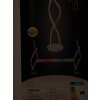 Assuan Stehlampe LED Chrom, 1-flammig, Fernbedienung, Farbwechsler