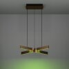 EGLO FOLCINO-Z Hängeleuchte LED Bronze, Schwarz, Farbwechsler