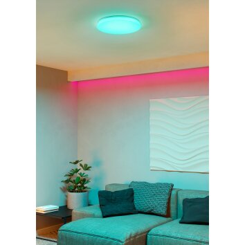 EGLO FRANIA-Z Deckenleuchte LED Weiß, Farbwechsler