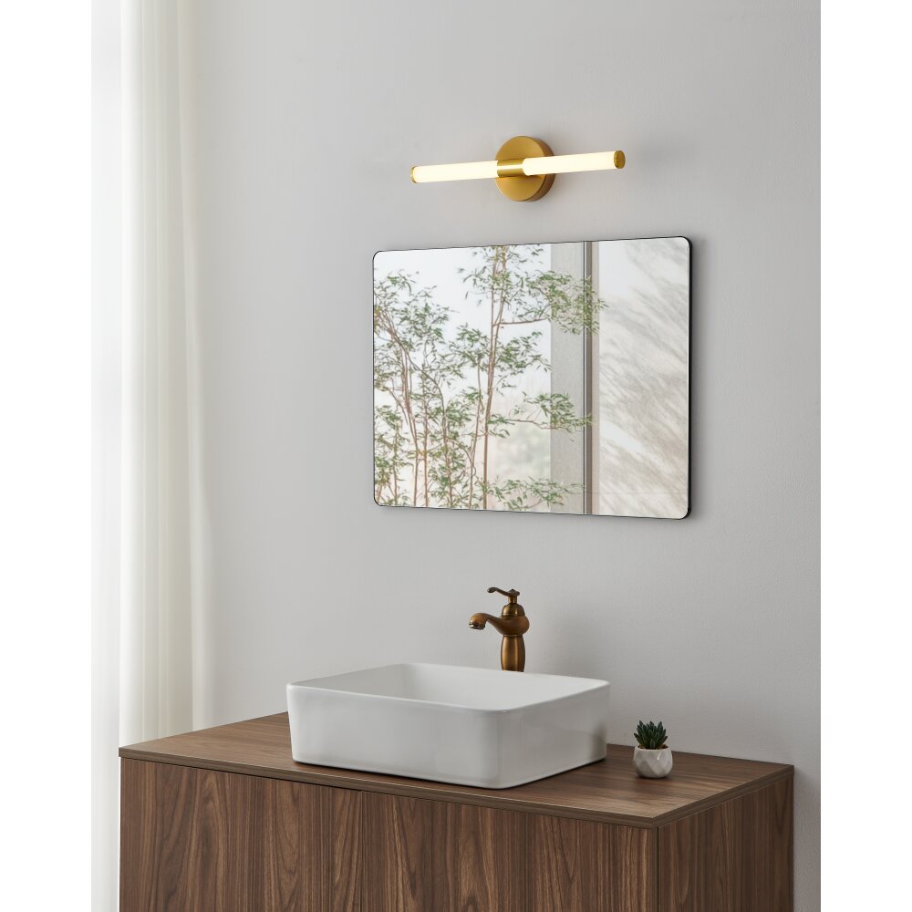 EGLO RAMOLA Spiegelleuchte LED Messing main product photo