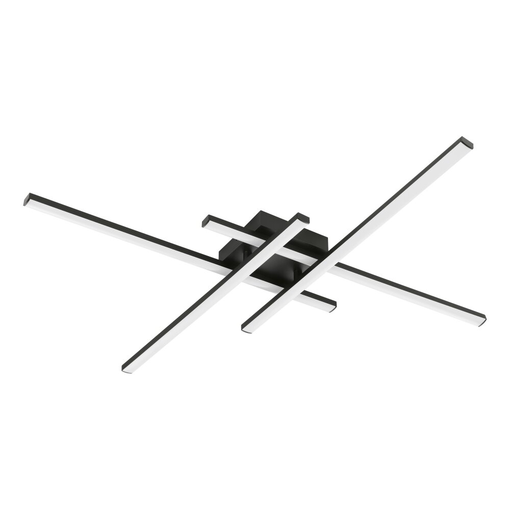 EGLO VASCELLA Deckenleuchte LED Schwarz main product photo