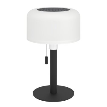 EGLO MONTAPALMA Tischleuchte LED Schwarz, Fernbedienung, Farbwechsler