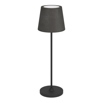 EGLO LEONERO Tischleuchte LED Schwarz, Fernbedienung