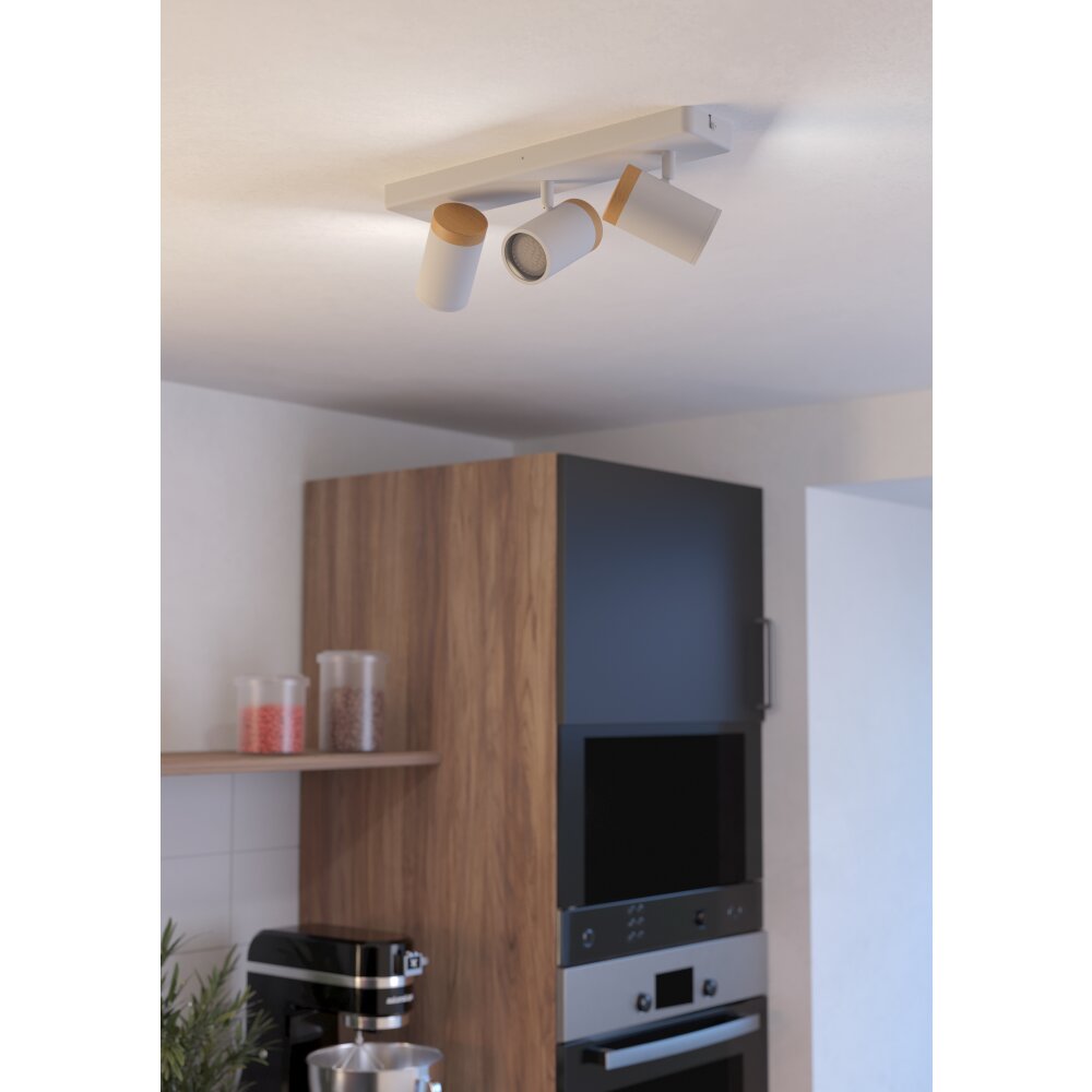 EGLO CONSUMA Deckenleuchte Braun, Weiß main product photo
