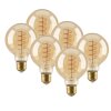 LED E27 6er Set 6 Watt 2200 Kelvin 400 Lumen