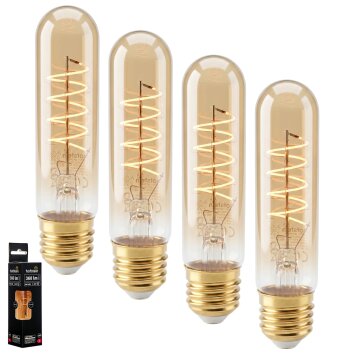 LED E27 4er Set 6 Watt 2200 Kelvin 360 Lumen