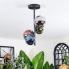 Chehalis Deckenleuchte Glas 10 cm, 12 cm Blau, Chrom, Grün, Kupferfarben, Rauchfarben, 4-flammig