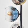 Koyoto Stehleuchte Glas 15 cm Blau, Gold, Grün, Klar, Rauchfarben, 5-flammig
