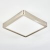 Finsrud Deckenpanel LED Nickel-Matt, 1-flammig