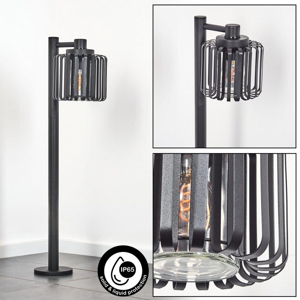 Horil Außenwegeleuchte Schwarz, 1-flammig main product photo