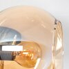 Koyoto Deckenleuchte Glas 15 cm Gold, Schwarz, 3-flammig