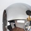 Koyoto Deckenleuchte Glas 15 cm Gold, Schwarz, 3-flammig