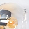 Koyoto Deckenleuchte Glas 15 cm Gold, Schwarz, 3-flammig