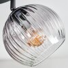 Koyoto Deckenleuchte Glas 15 cm Bernsteinfarben, Klar, Rauchfarben, 4-flammig