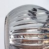 Ripoll Deckenleuchte Glas 15 cm Bernsteinfarben, Rauchfarben, 3-flammig
