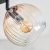 Koyoto Deckenleuchte Glas 15 cm Bernsteinfarben, Klar, 4-flammig