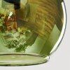 Koyoto Deckenleuchte Glas 15 cm Blau, Gold, Grün, 3-flammig