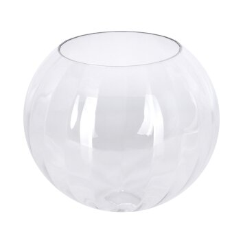 Glaslampenschirm Koyoto Ersatzglas 25 cm Klar