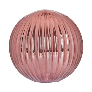 Glaslampenschirm Chehalis Ersatzglas 15 cm Kupferfarben