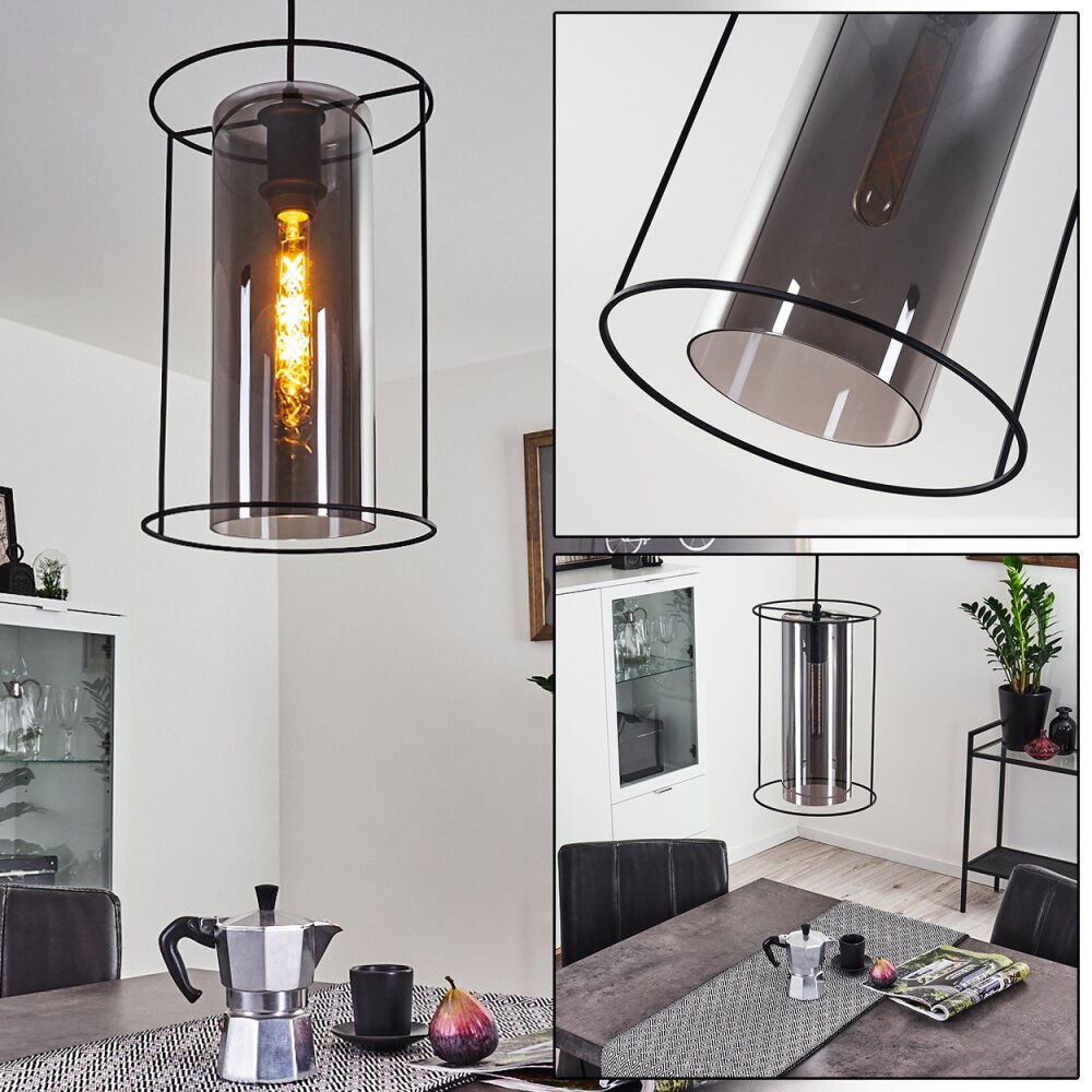 Zento Hängeleuchte Schwarz, 1-flammig main product photo