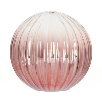 Glaslampenschirm Remaisnil Ersatzglas 10 cm Klar, Kupferfarben