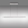 Paul Neuhaus Adriana Square Pendelleuchte LED Silber, 6-flammig