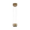 Paul Neuhaus Q-STRETTO Pendelleuchte LED Bronze, 2-flammig, Fernbedienung