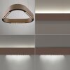 Paul Neuhaus Q-STRETTO Pendelleuchte LED Bronze, 2-flammig, Fernbedienung