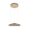 Paul Neuhaus Q-STRETTO Pendelleuchte LED Bronze, 2-flammig, Fernbedienung
