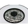 Reality Linköping Deckenventilator mit Beleuchtung LED Schwarz, 2-flammig, Fernbedienung, Farbwechsler