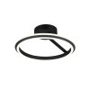 Trio Amador Deckenleuchte LED Schwarz, 1-flammig