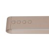 Trio Donegal Pendelleuchte LED Beige, 1-flammig, Fernbedienung