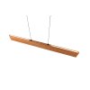 Trio Edgewood Pendelleuchte LED Holz hell, 1-flammig