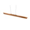 Trio EDGEWOOD Pendelleuchte LED Holz hell, 1-flammig