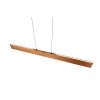 Trio EDGEWOOD Pendelleuchte LED Holz hell, 1-flammig
