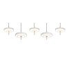 Trio KEATON Pendelleuchte LED Grau, 1-flammig