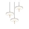 Trio KEATON Pendelleuchte LED Grau, 3-flammig