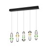 Trio Minerva Pendelleuchte LED Bunt, 5-flammig