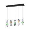 Trio Minerva Pendelleuchte LED Bunt, 5-flammig