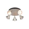 Trio Romeo Deckenleuchte LED Nickel-Matt, 5-flammig